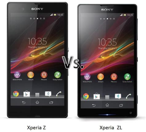 Sony Xperia ZL vs Sony Xperia SL Karşılaştırma